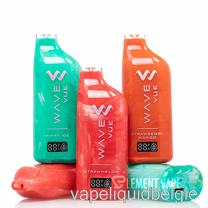 Vape Liquid Wave Vue 10000 Wegwerp Bananenrietje